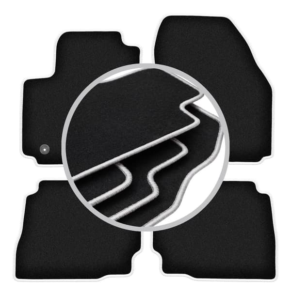 CARLUX-SILVER bilmåtter til: Ford Mondeo MK4 liftback, sedan, stationcar (2007-2012)
