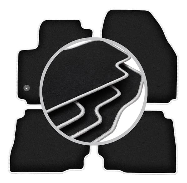 CARLUX-SILVER bilmåtter til: Ford Mondeo MK4 liftback, sedan, stationcar (2012-2014)