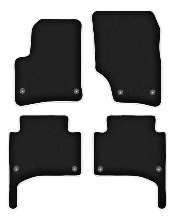 CARLUX-SILVER bilmåtter til: Volkswagen Touareg I SUV (2002-2010)