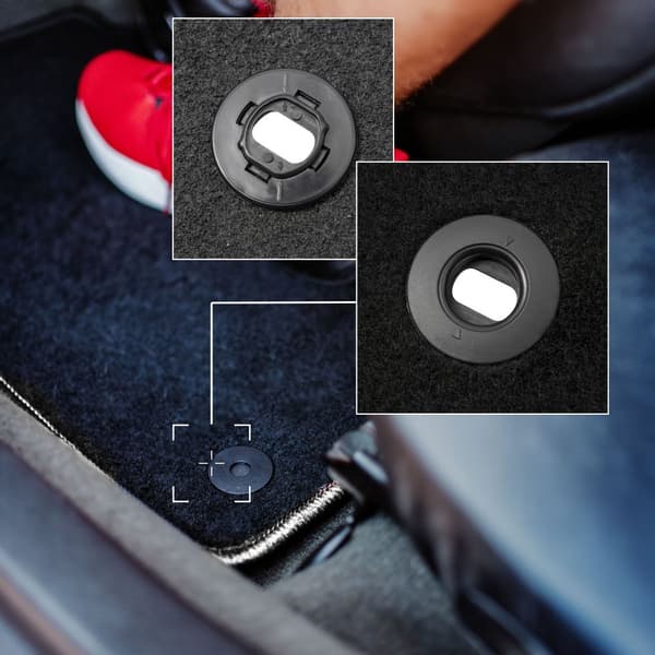 CARLUX-SILVER bilmattor till: Toyota Auris II halvkombi, kombi (2012-2018)