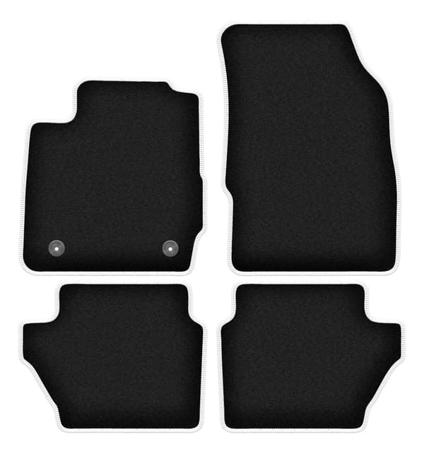 CARLUX-SILVER bilmåtter til: Ford Fiesta MK7 hatchback (2011-2017)