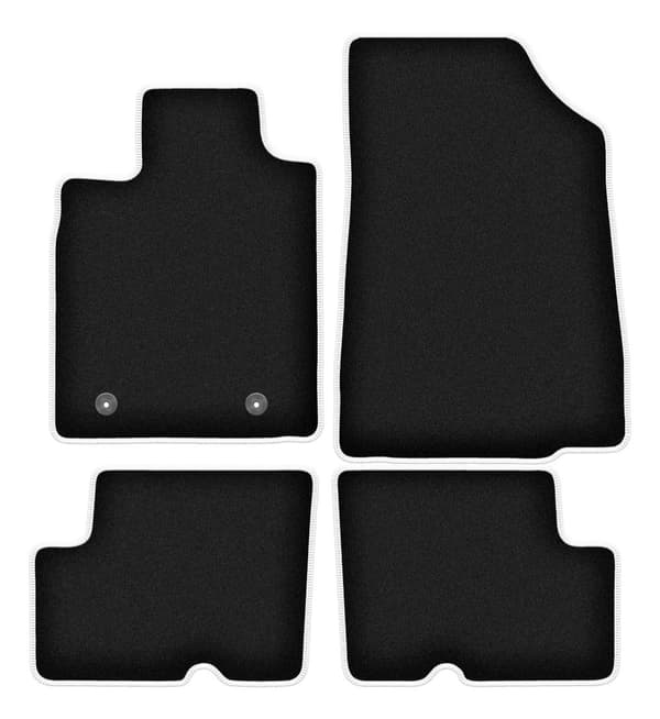 CARLUX-SILVER bilmåtter til: Dacia Sandero I hatchback, Stepway (2008-2013)