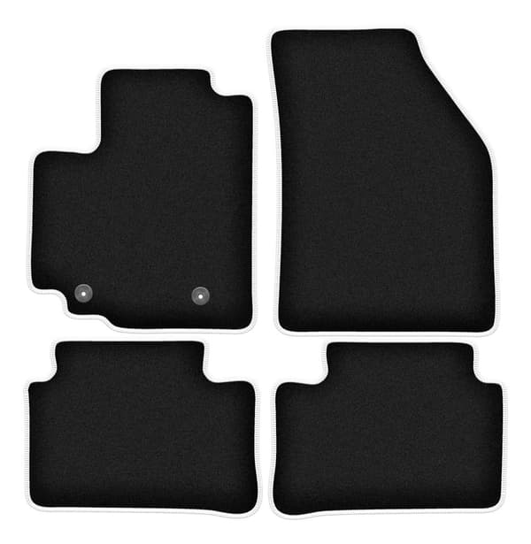 CARLUX-SILVER bilmåtter til: Opel Agila B hatchback (2008-2014)