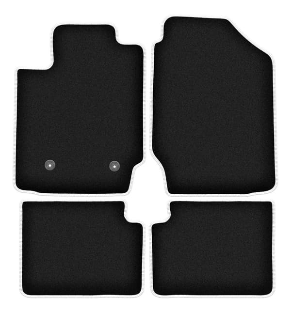CARLUX-SILVER bilmåtter til: Pontiac Vibe hatchback (2003-2008)