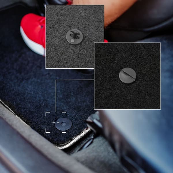CARLUX-SILVER bilmåtter til: BMW 3 F30 sedan (2011-2018)