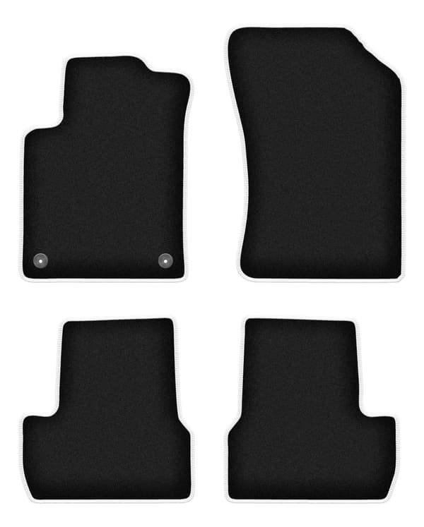 CARLUX-SILVER bilmåtter til: Citroen DS3 hatchback (2009-2016)