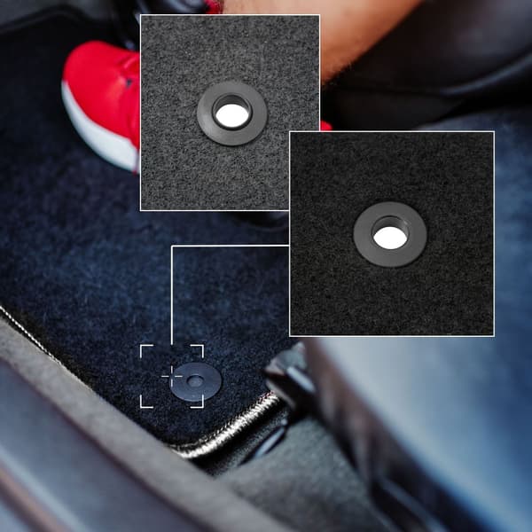 CARLUX-SILVER bilmåtter til: Jeep Compass MK49 SUV (2007-2017)