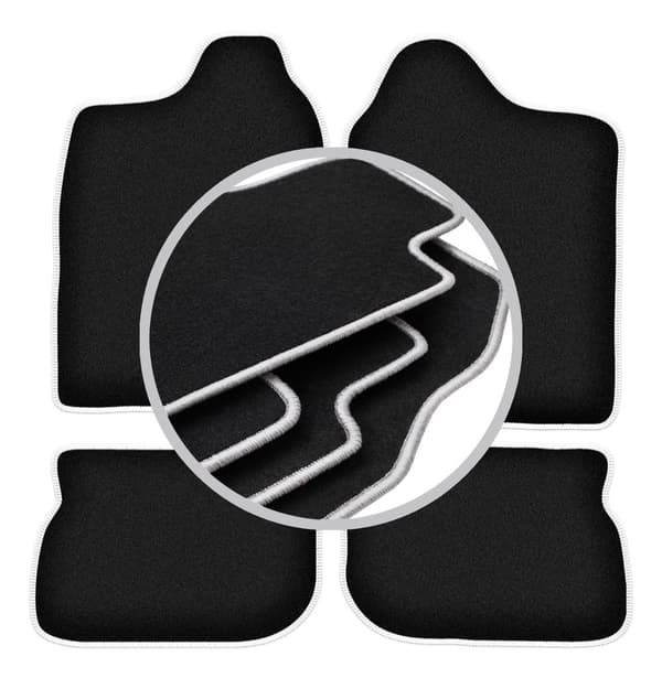 CARLUX-SILVER bilmåtter til: Suzuki Jimny SUV (1998-2007)