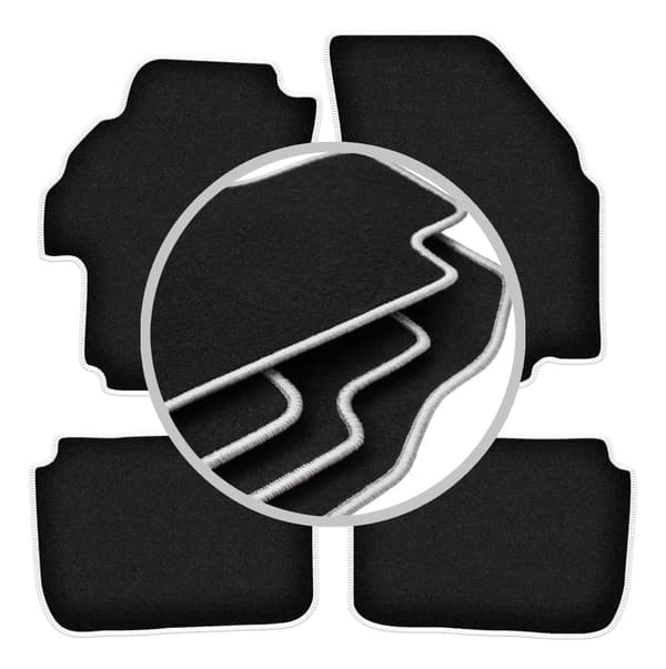 CARLUX-SILVER bilmåtter til: Suzuki Liana hatchback, sedan, stationcar (2001-2004)