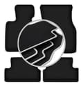 Miniatyrbild 1 av 11: CARLUX-SILVER bilmattor för: Mini countryman halvkombi (2014-)