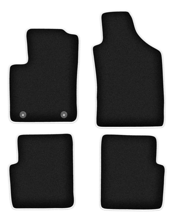 CARLUX-SILVER bilmåtter til: Ford Ka MK2 FL hatchback (2012-2018)