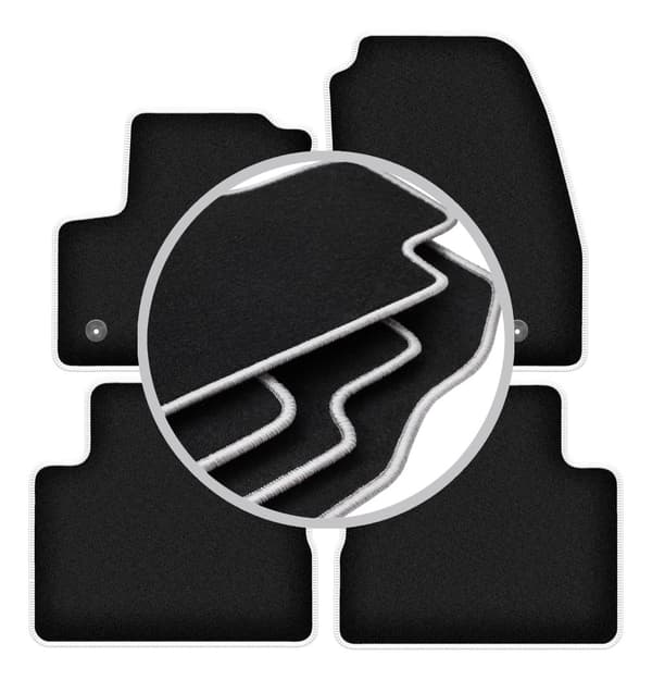 CARLUX-SILVER auton matot: Ford C-MAX MK2 tila-auto (2015-2019)