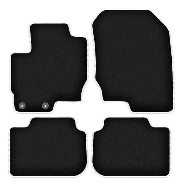 CARLUX-SILVER bilmåtter til: Mitsubishi Colt VII hatchback (2008-2012)