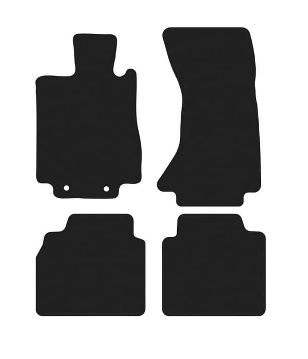 CARLUX-SILVER bilmattor till: Mercedes S W220 4Matic long (1998-2005)