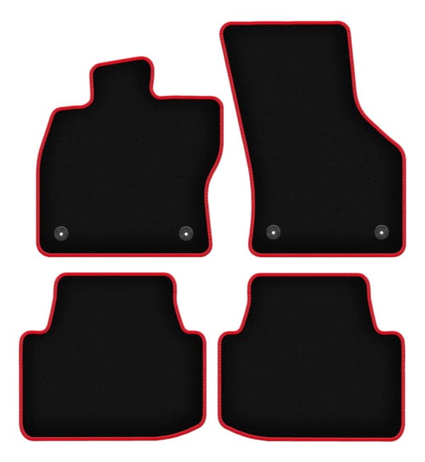 CARLUX-RED bilmattor till: Volkswagen Passat B8 sedan, kombi, variant, alltrack (2015-)