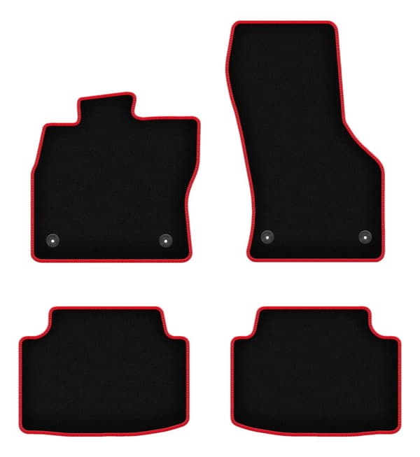 CARLUX-RED bilmattor till: Volkswagen Golf Sportsvan minivan (2014-)
