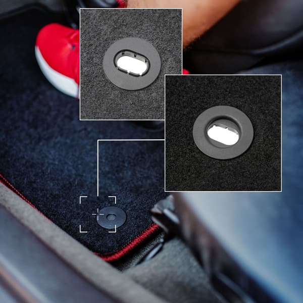 CARLUX-RED bilmattor för: Ford Mondeo MK4 liftback, sedan, kombi (2007-2012)