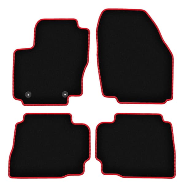 CARLUX-RED bilmattor för: Ford Mondeo MK4 liftback, sedan, kombi (2007-2012)