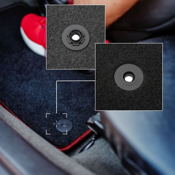 CARLUX-RED bilmåtter til: Citroen C5 I sedan, stationcar (2001-2008)