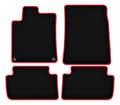 Miniatyrbillede 2 af 11: CARLUX-RED bilmåtter til: Citroen C5 I sedan, stationcar (2001-2008)