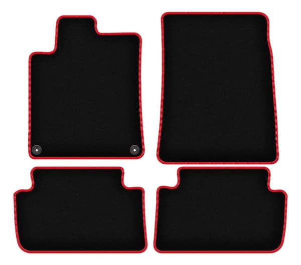 CARLUX-RED bilmåtter til: Citroen C5 I sedan, stationcar (2001-2008)