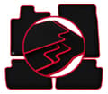 Pikkukuva 1 / 11: CARLUX-RED auton matot: Peugeot 407 coupe, sedan, farmari (2004-2011)
