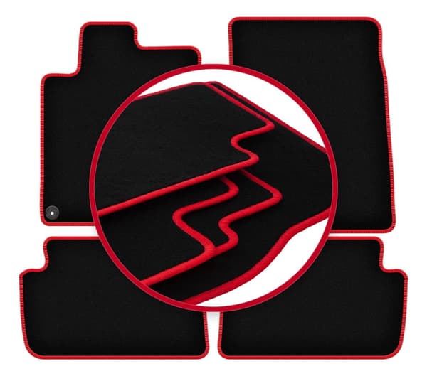 CARLUX-RED auton matot: Peugeot 407 coupe, sedan, farmari (2004-2011)