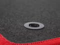 Miniatyrbillede 8 af 11: CARLUX-RED bilmåtter til: Mitsubishi Colt VII hatchback (2008-2012)