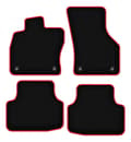 Miniatyrbild 2 av 11: CARLUX-RED bilmattor till: Skoda Octavia IV A7 sedan, kombi, variant, liftback (2020-)