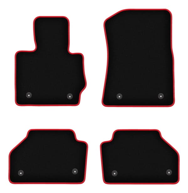 CARLUX-RED bilmattor för: BMW X3 F25 SUV (2010-2017)