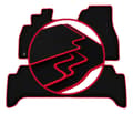 Miniatyrbild 1 av 11: CARLUX-RED bilmattor för: Toyota Land Cruiser J100 terräng (1998-2007)