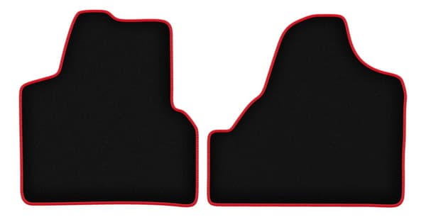 CARLUX-RED bilmattor för: Fiat Scudo II skåpbil (2007-2016)