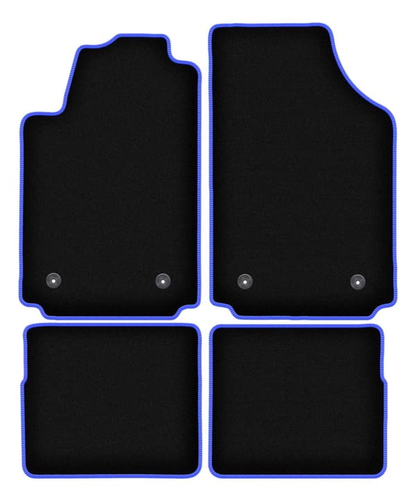 CARLUX-BLÅ bilmåtter til: Audi A2 hatchback (2000-2005)