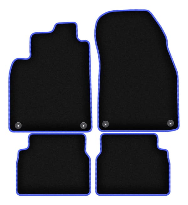 CARLUX-BLÅ bilmåtter til: Saab 9-3 II Y3SF stationcar, sedan (2002-2014)
