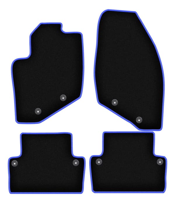 CARLUX-BLÅ bilmåtter til: Volvo XC70 II Stationcar (2000-2007)