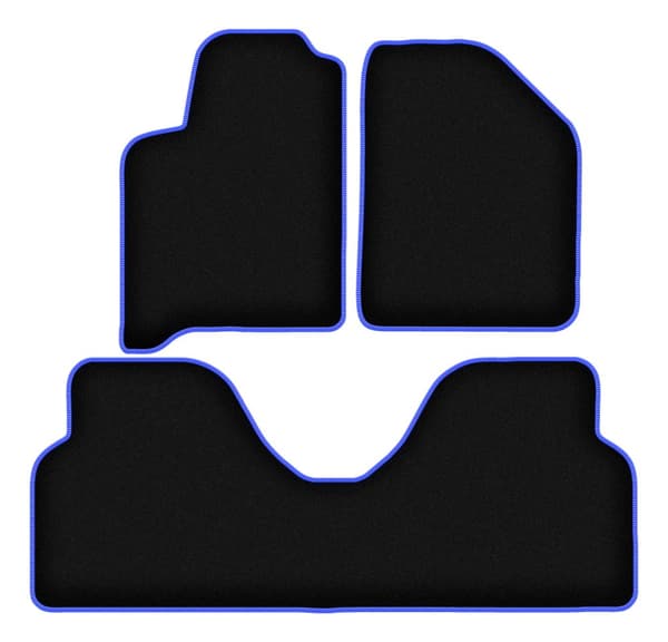 CARLUX-BLÅ bilmåtter til: Renault Scenic I minivan (1996-2003)