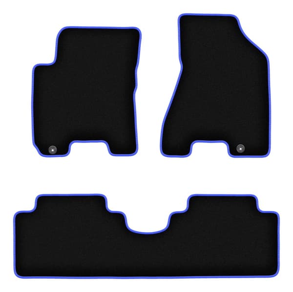CARLUX-BLÅ bilmåtter til: Hyundai Tucson I SUV (2004-2010)