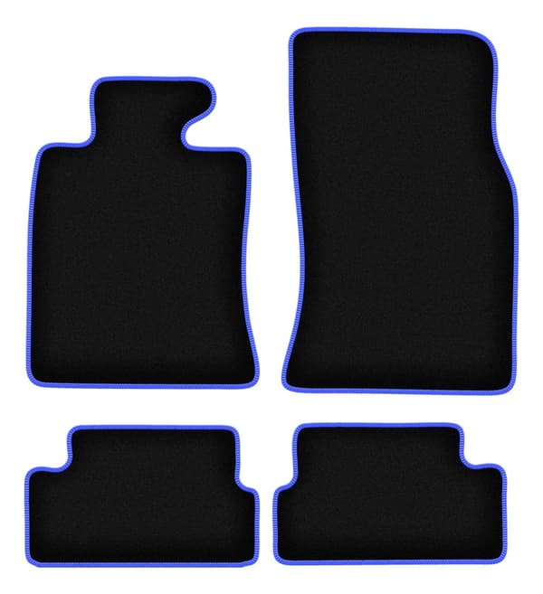CARLUX-BLÅ bilmåtter til: Mini Cooper II R57 cabriolet (2006-2013)