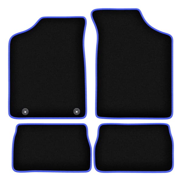CARLUX-BLÅ bilmåtter til: Peugeot 106 hatchback (1991-2003)