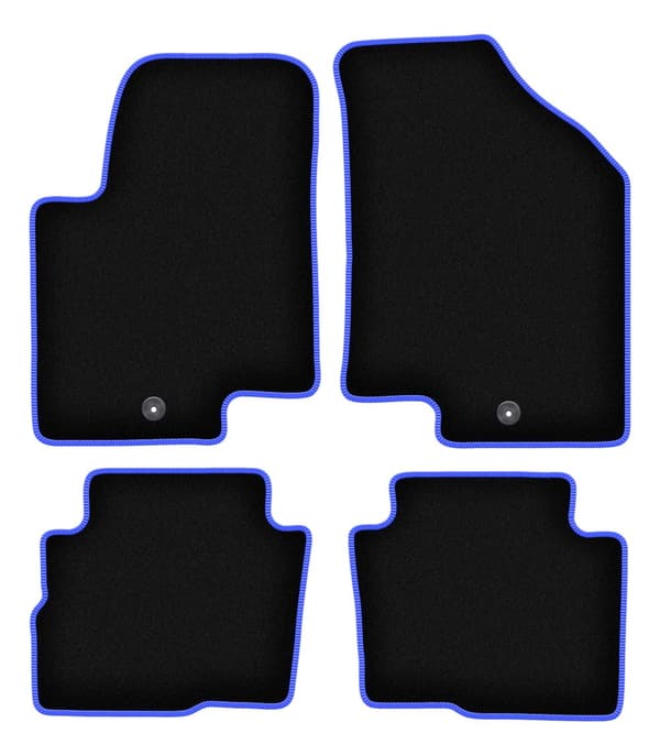 CARLUX-BLÅ bilmåtter til: Kia Soul I crossover (2009-2013)