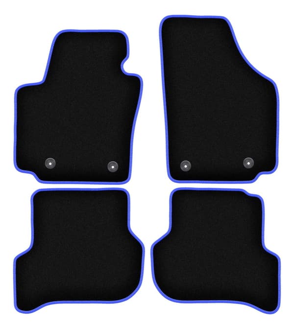 CARLUX-BLÅ bilmåtter til: Seat Altea XL minivan (2006-08.2008)