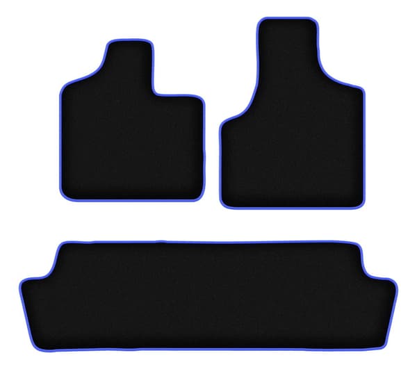 CARLUX-BLUE bilmåtter til: Chrysler Voyager IV minivan (2000-2008)