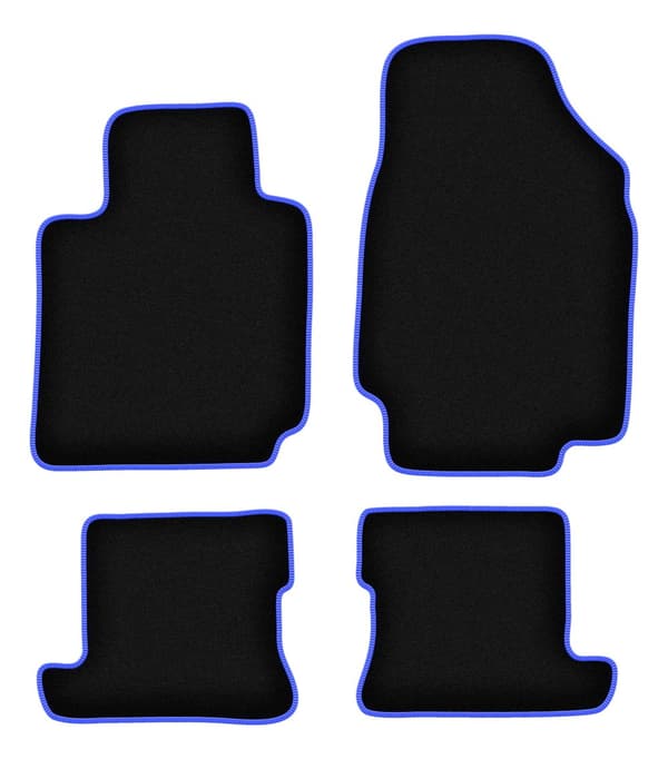 CARLUX-BLÅ bilmattor för: Nissan Micra K12 CC cabriolet (2003-2010)