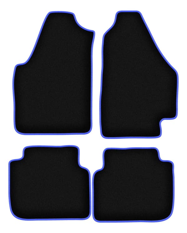 CARLUX-BLÅ bilmåtter til: Lancia Musa minivan (2004-2012)