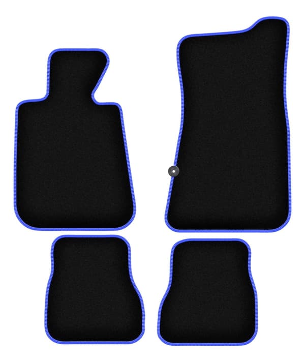 CARLUX-BLÅ bilmåtter til: BMW 3 E30 cabriolet (1986-1993)