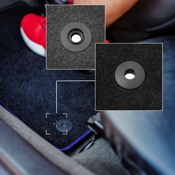 CARLUX-BLÅ bilmattor för: Ford S-MAX MK2 minivan (2015-)