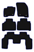 Miniatyrbild 2 av 11: CARLUX-BLÅ bilmattor för: Ford S-MAX MK2 minivan (2015-)