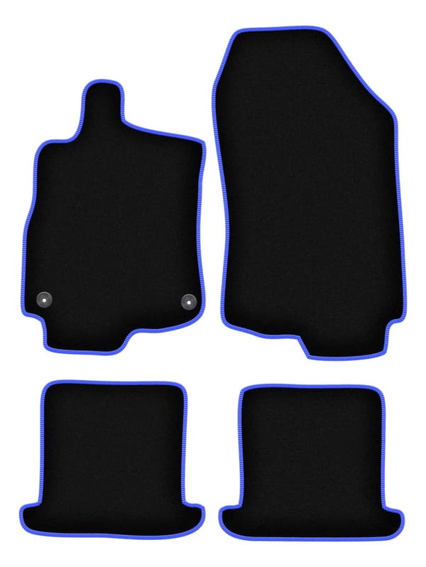 CARLUX-BLÅ bilmåtter til: Renault Megane III cabriolet (2008-2015)