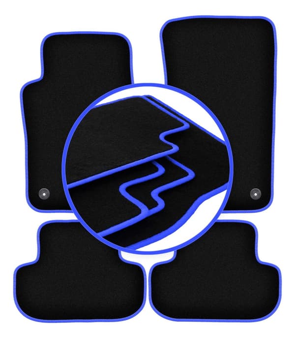 CARLUX-BLÅ bilmåtter til: Chevrolet Camaro V 0 (2006-2015)