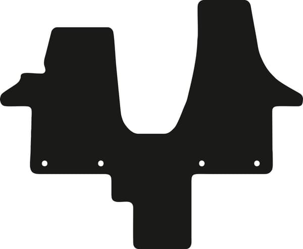 Fortuna frontmåtter til: VW Transporter T5 Caravelle 2 pers. (2003-2015)